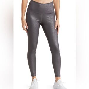 Faux leather leggings